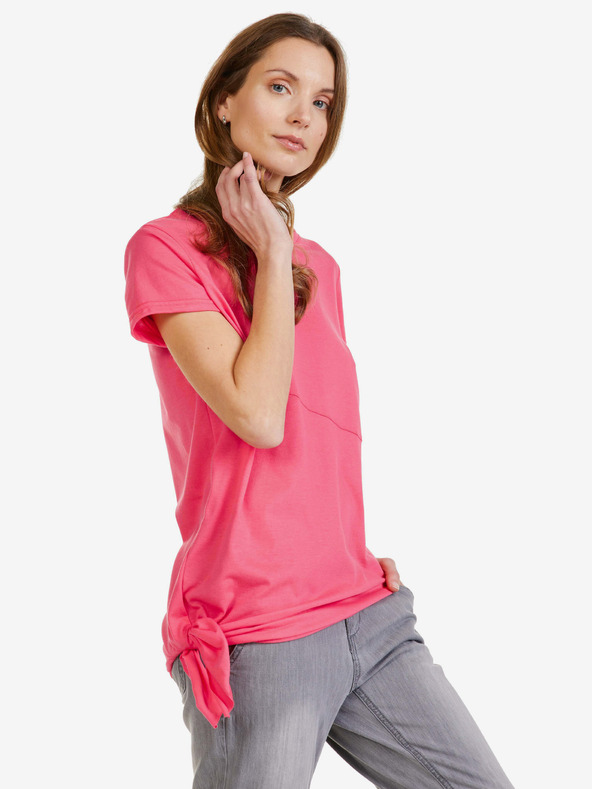 Sam 73 Temno rožnata ženska majica SAM 73 Doreen