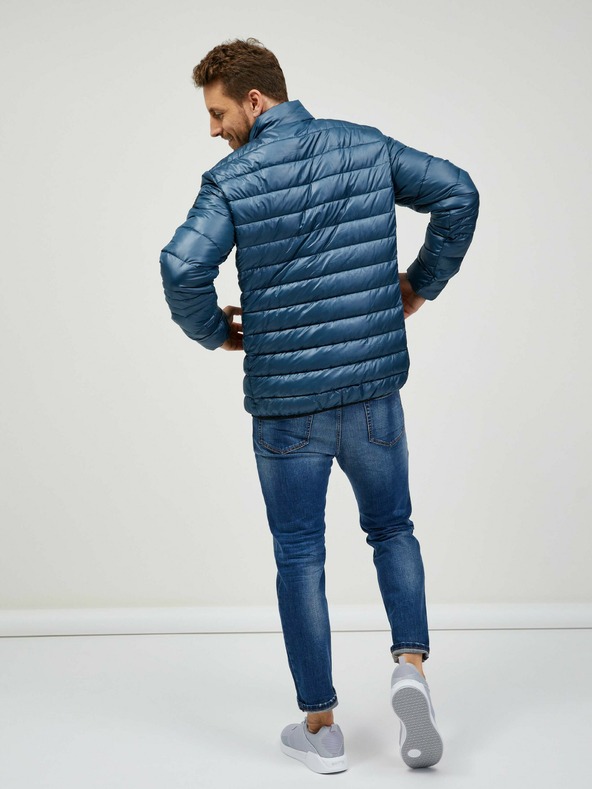 Sam 73 Temno modra moška prešita jopica SAM 73 Otto