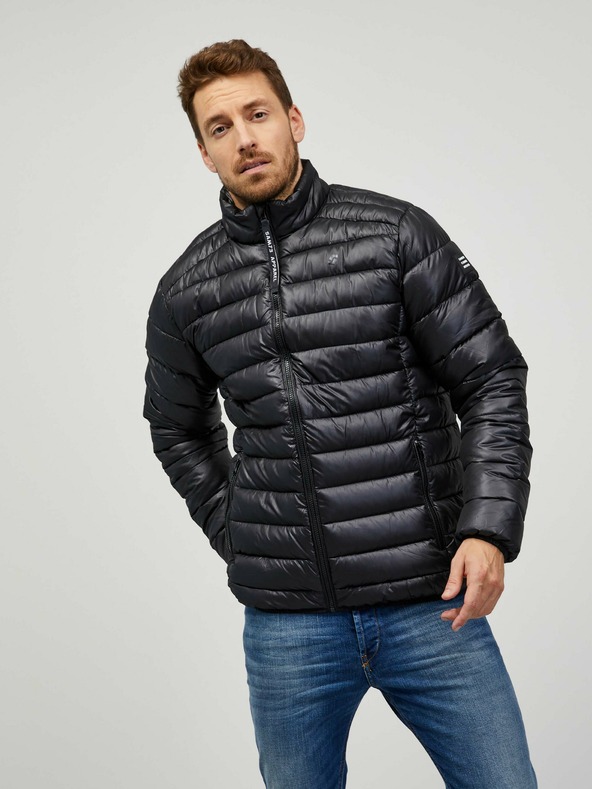 Sam 73 Črna moška prešita jakna SAM 73 Otto