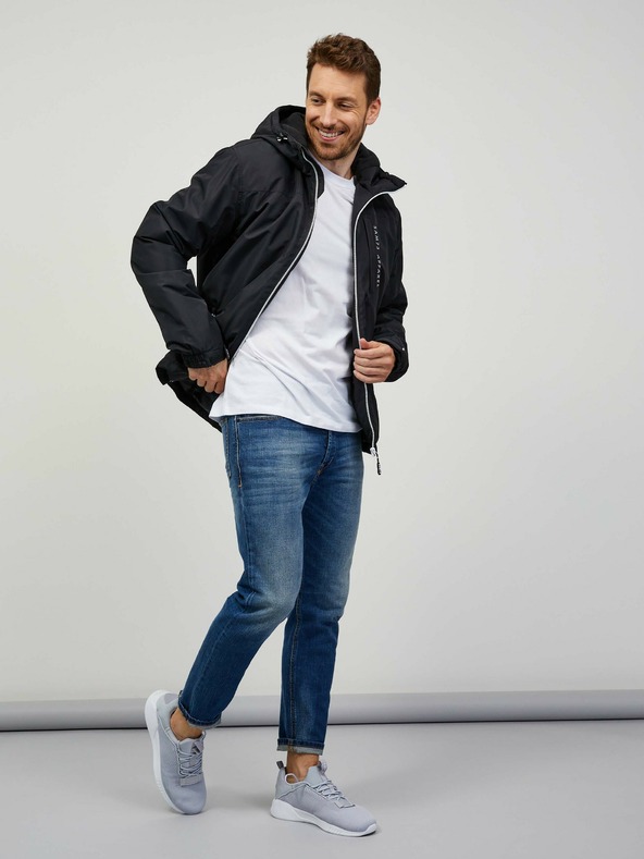 Sam 73 Črna moška lahka jakna SAM 73 Sigmund