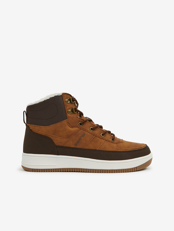 Sam 73 Rjavi semišni izolirani gležnjarji SAM 73 Fafter