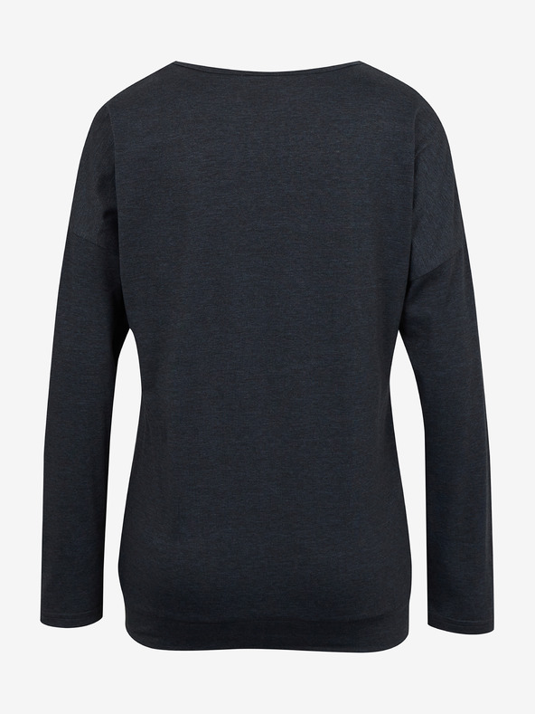 Sam 73 Črna ženska majica z dolgimi rokavi SAM 73 Azuka