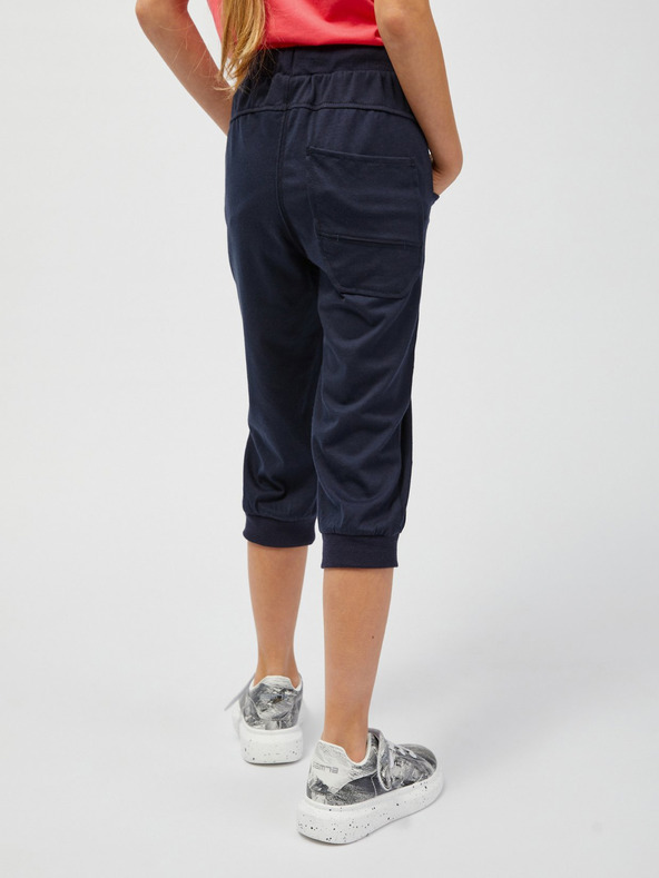 Sam 73 Temno modre dekliške tričetrtinske trenirke SAM73 Rudolph