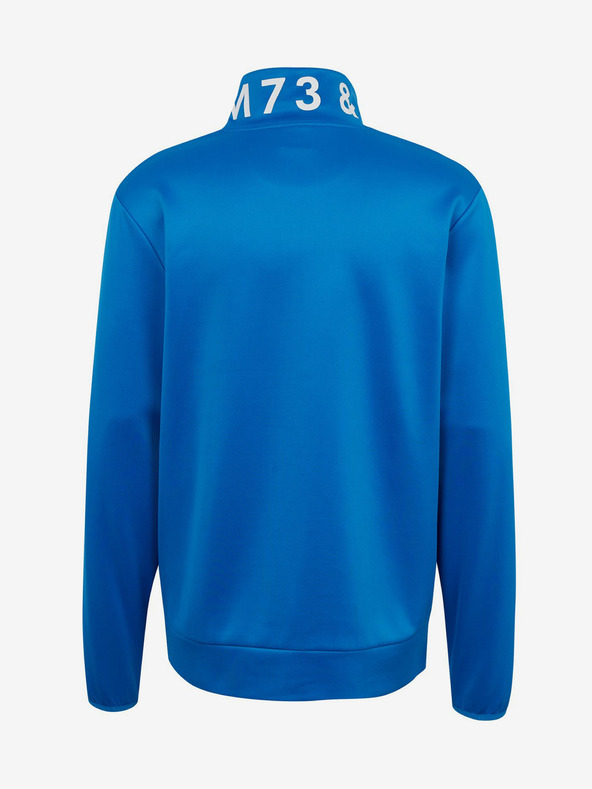 Sam 73 Modra moška majica z zadrgo SAM73 Stephen