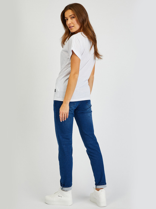 Sam 73 Bela ženska majica SAM73 Dorado