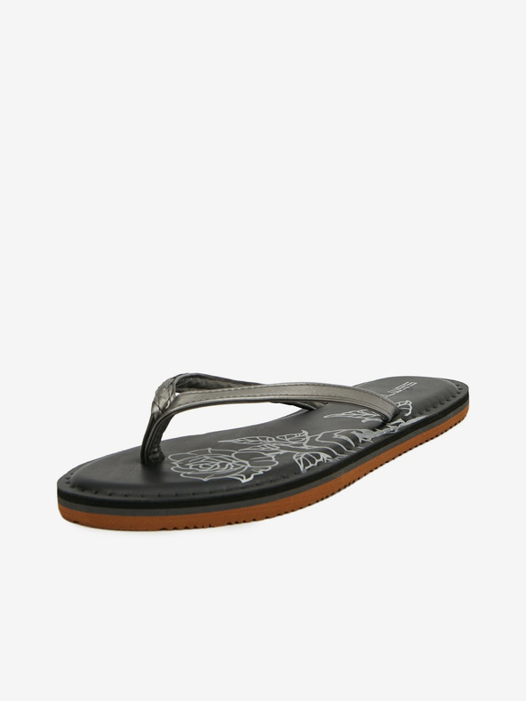 Sam 73 Črne ženske vzorčaste japonke SAM 73 Mia