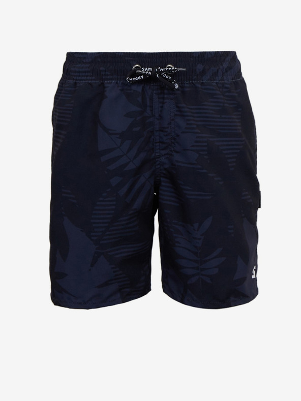 Sam 73 Temno modre deške vzorčaste kopalke SAM73 Sanjeev