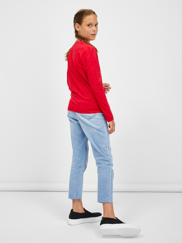 Sam 73 Rdeča dekliška majica z dolgimi rokavi SAM 73 Vadania