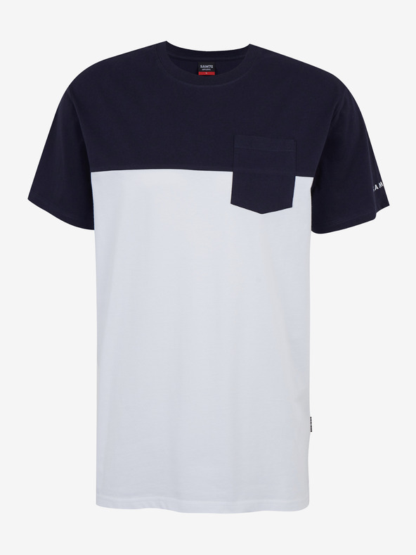 Sam 73 Modro-bela moška majica SAM 73 Sirius