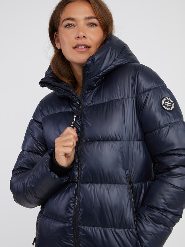 Sam 73 Temno modra ženska zimska prešita jakna SAM 73 Jules