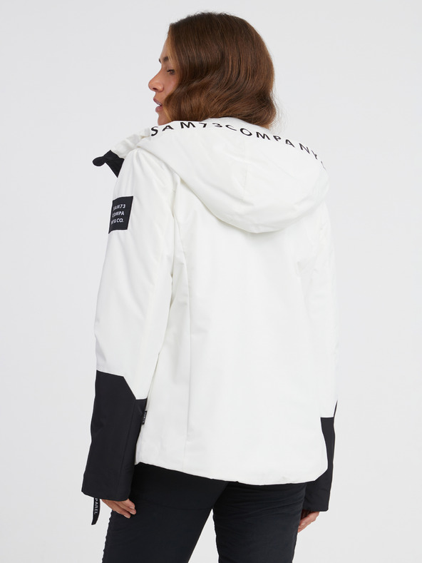 Sam 73 Črno-bela ženska jakna SAM 73 Minerva