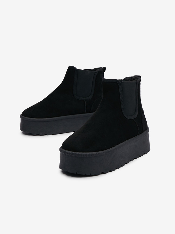 Sam 73 Črni ženski zimski gležnjarji SAM 73 Cassiopeia