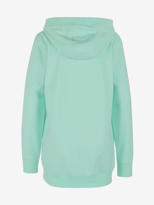 Sam 73 Turkizna ženska jopa s kapuco na zadrgo SAM 73 Lisa