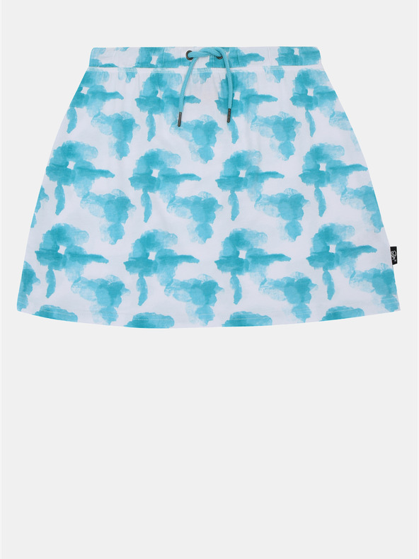 Sam 73 Belo in turkizno dekliško vzorčasto krilo SAM 73