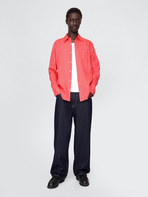 GAP Lanena klasična majica GAP