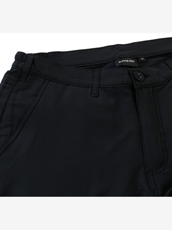 ALPINE PRO Moške kratke hlače s hladnim sušenjem ALPINE PRO HAMPTON črna