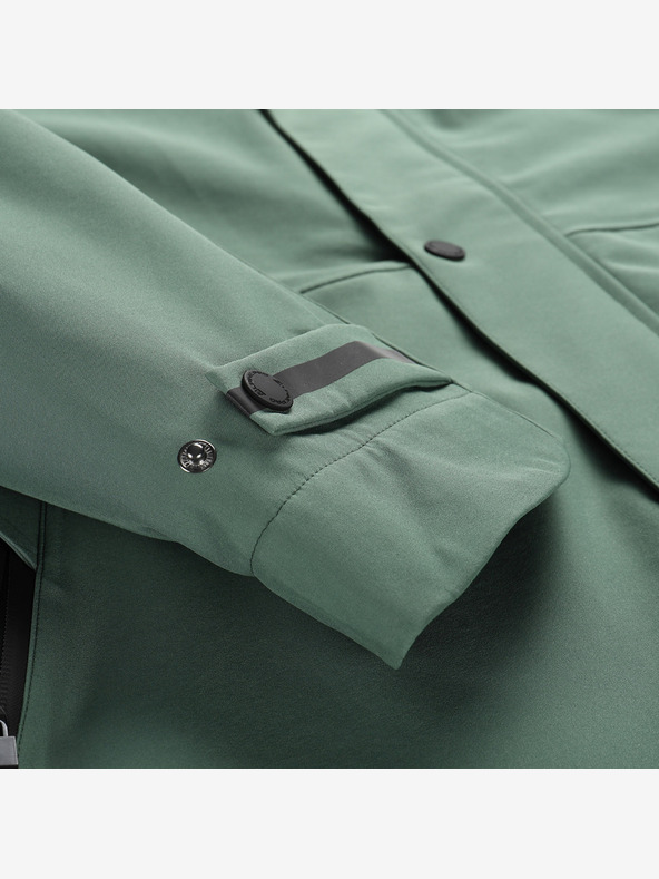 ALPINE PRO Moški plašč s ptx membrano ALPINE PRO SETIJ mirta