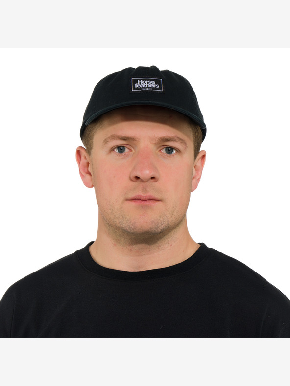 Horsefeathers Kapa Vinny - črna HORSEFEATHERS