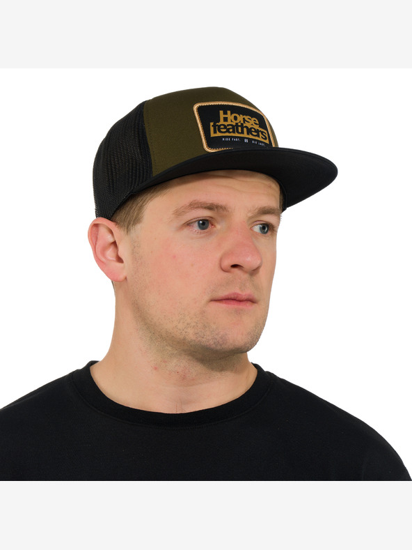 Horsefeathers Kapa Caster - olivna HORSEFEATHERS