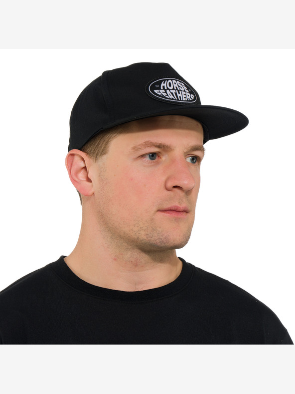 Horsefeathers Kapa Steal - črna HORSEFEATHERS