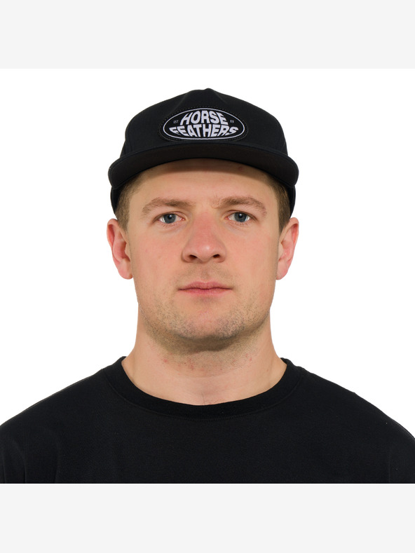 Horsefeathers Kapa Steal - črna HORSEFEATHERS