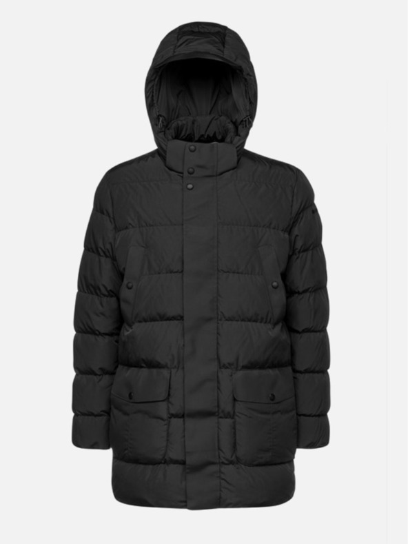 Geox Črna moška jakna Geox Pieve