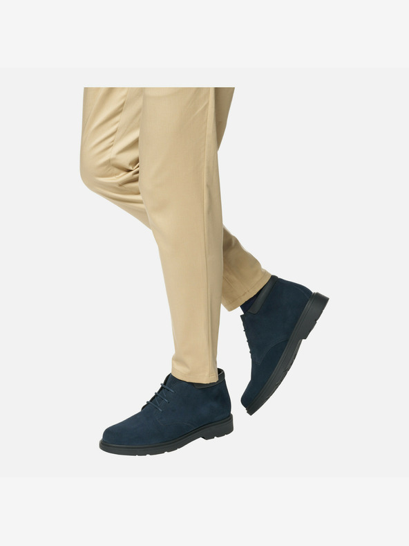 Geox Temno modra moška gležnjarska obutev Geox Spherica EC1