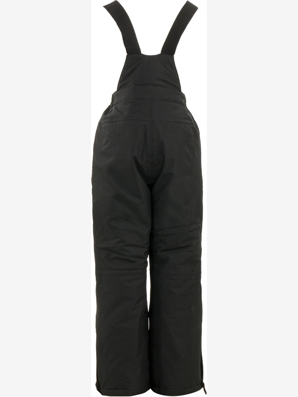 ALPINE PRO Otroške smučarske hlače s ptx snežno membrano ALPINE PRO MERONO črne