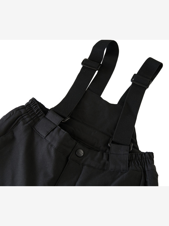 ALPINE PRO Otroške smučarske hlače s ptx snežno membrano ALPINE PRO MERONO črne