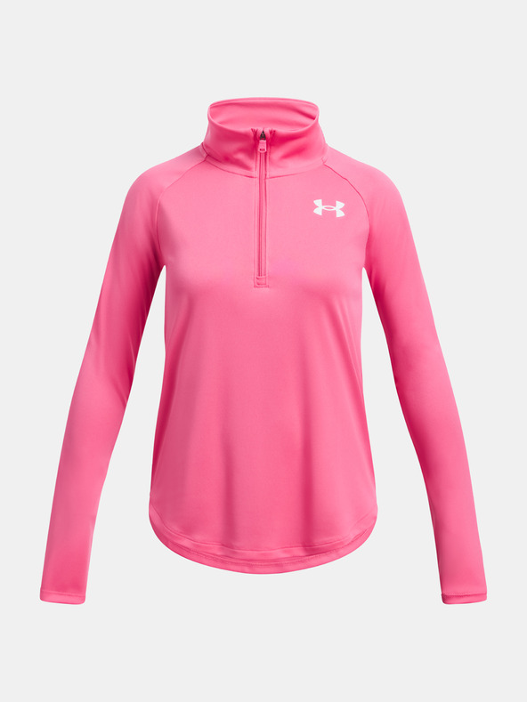 Under Armour Dekliška majica Under Armour Tech Graphic 1/2 Zip-BLK