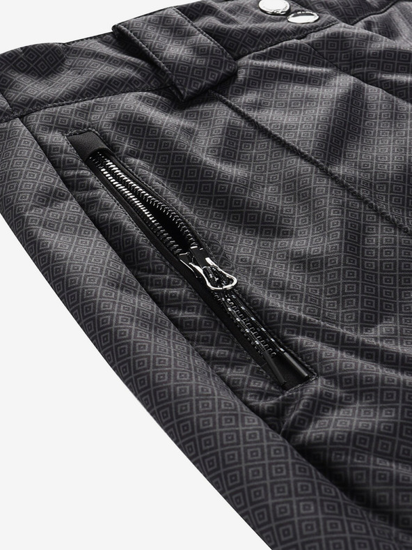 ALPINE PRO Ženske smučarske softshell hlače ALPINE PRO UFEDA črne različica pa