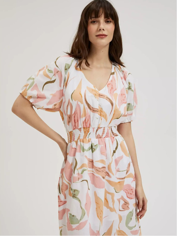 Moodo Ženska obleka cvetlična MOODO