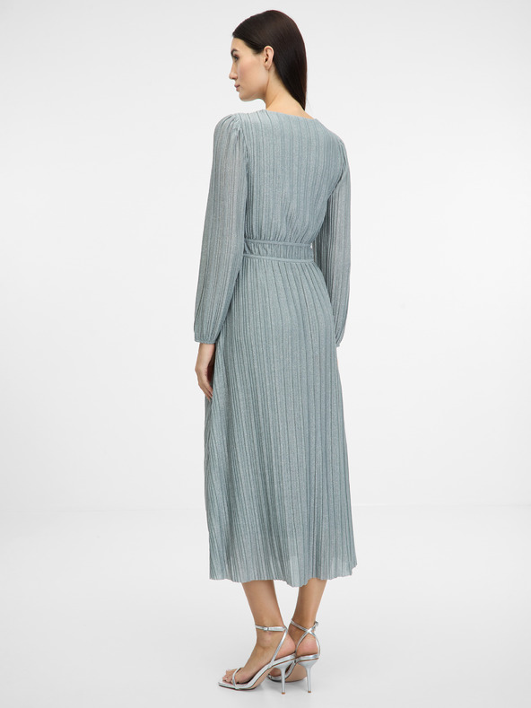 Orsay Srebrna ženska midi obleka ORSAY