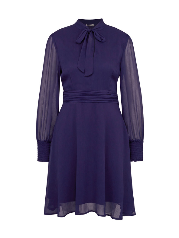 Orsay Temno modra ženska obleka ORSAY