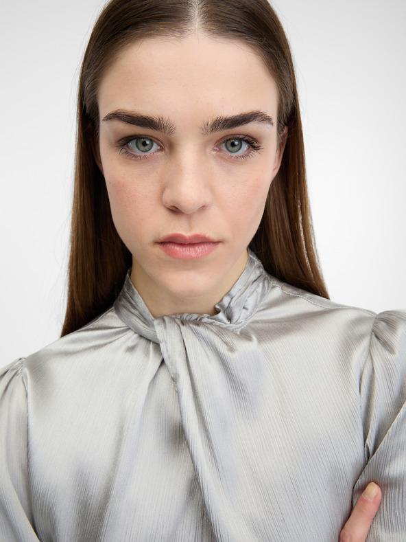 Orsay Srebrna ženska midi obleka ORSAY