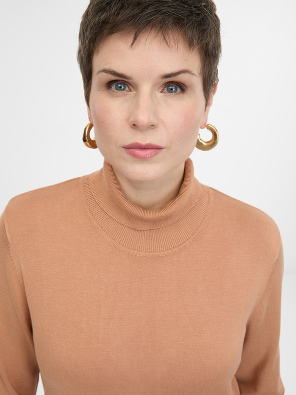 Orsay Svetlo rjava ženska midi obleka ORSAY