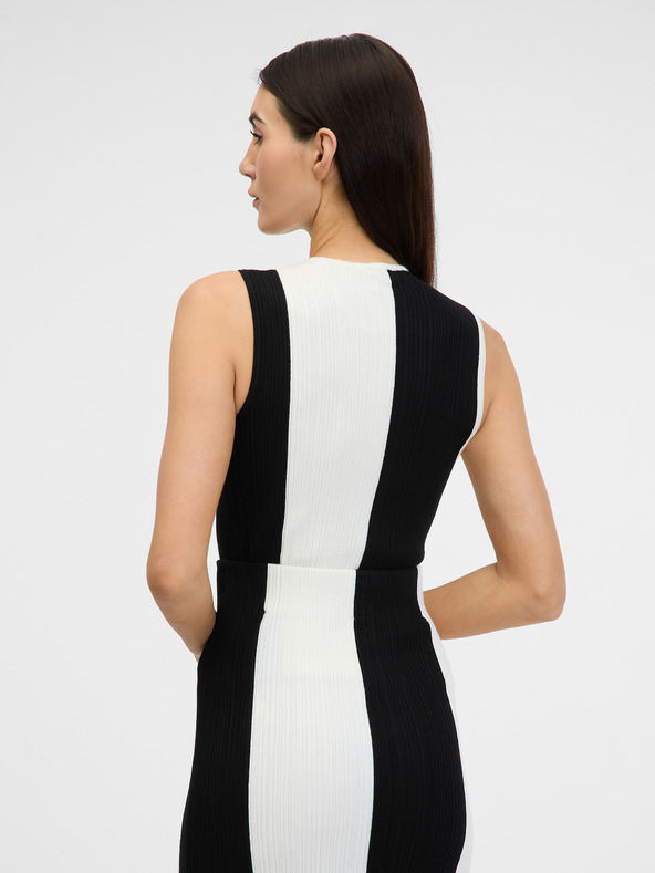 Orsay Črno-bel ženski pulover ORSAY