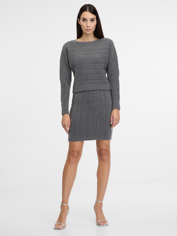 Orsay Siv ženski pulover ORSAY