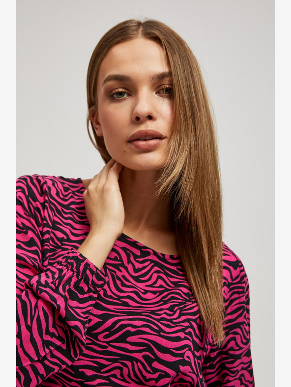 Moodo Roza bluza MOODO za ženske