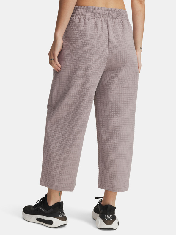 Under Armour Ženske športne hlače Under Armour Unstoppable Flc Grid Crop-GRY