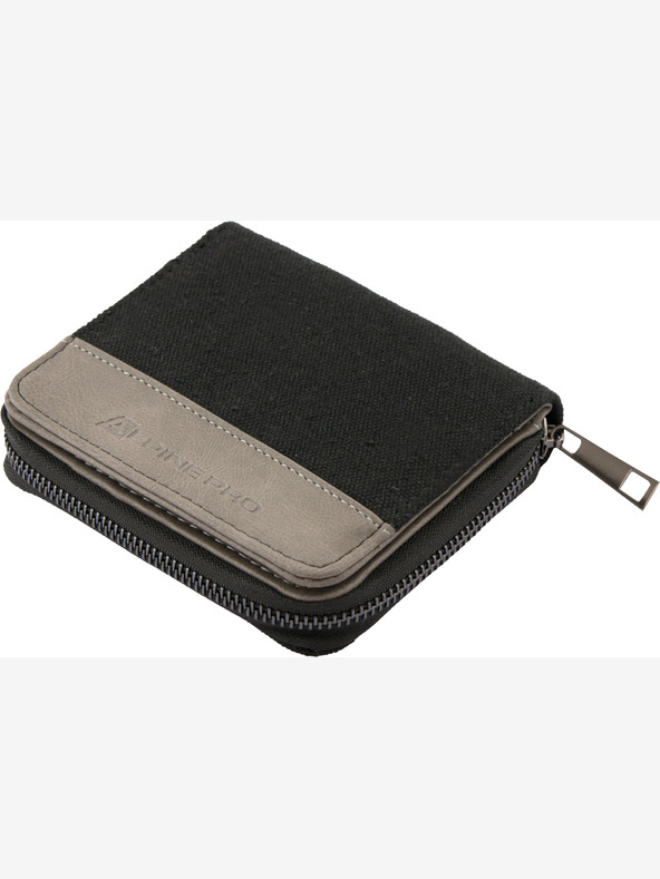 ALPINE PRO Tekstilna denarnica ALPINE PRO GORINE črna