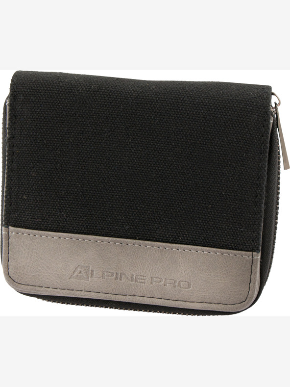 ALPINE PRO Tekstilna denarnica ALPINE PRO GORINE črna