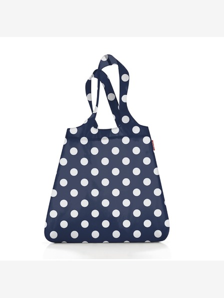 Reisenthel Nákupní taška Mini Maxi Shopper tmavě modrá s tečkami Torba