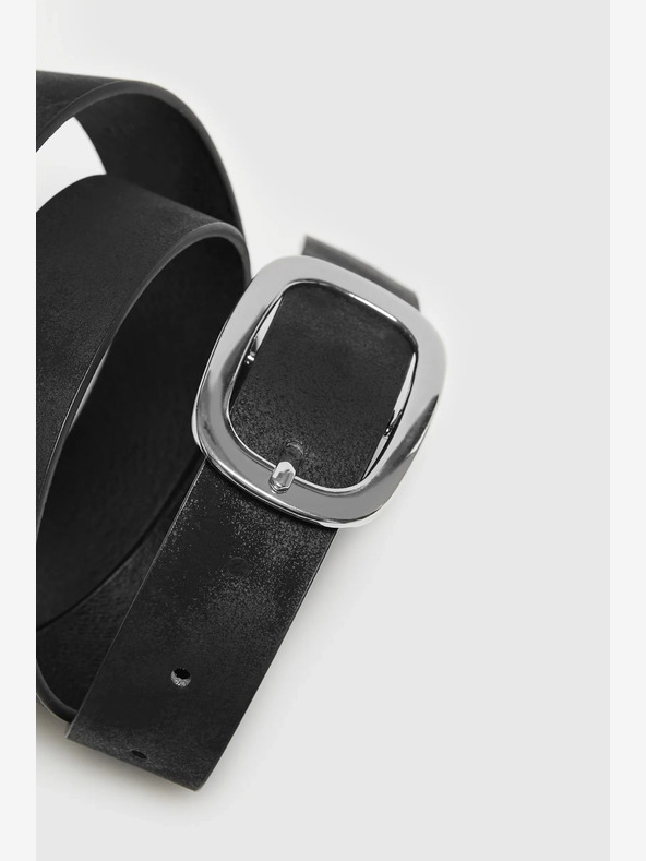 Moodo Črn ženski pas Moodo