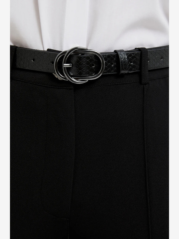 Moodo Črn ženski pas Moodo