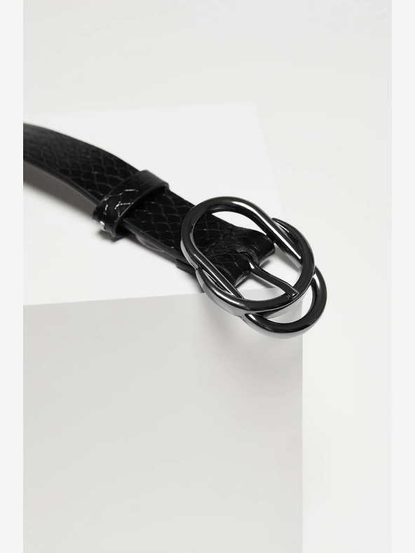 Moodo Črn ženski pas Moodo