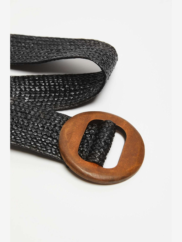 Moodo Črn ženski pas Moodo