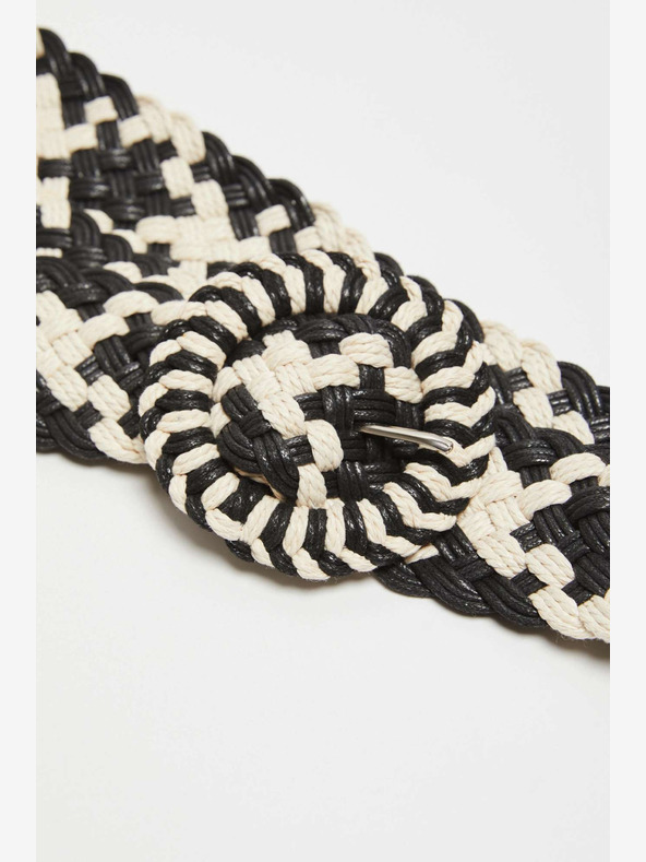 Moodo Bel in črn ženski pas Moodo