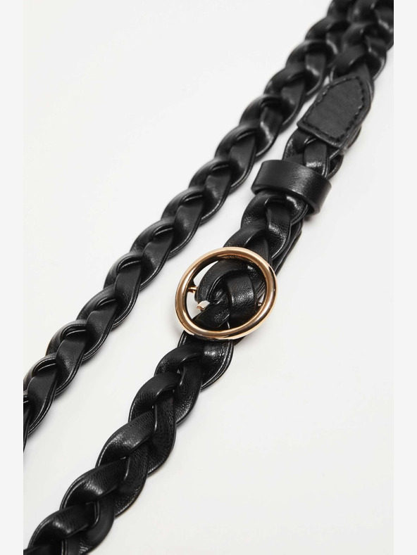 Moodo Črn ženski pas Moodo