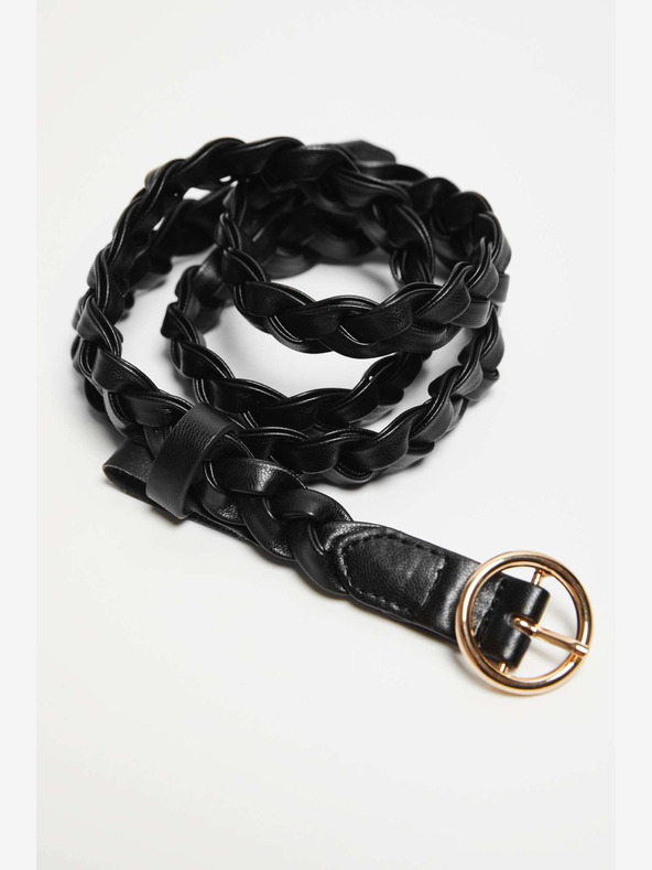 Moodo Črn ženski pas Moodo